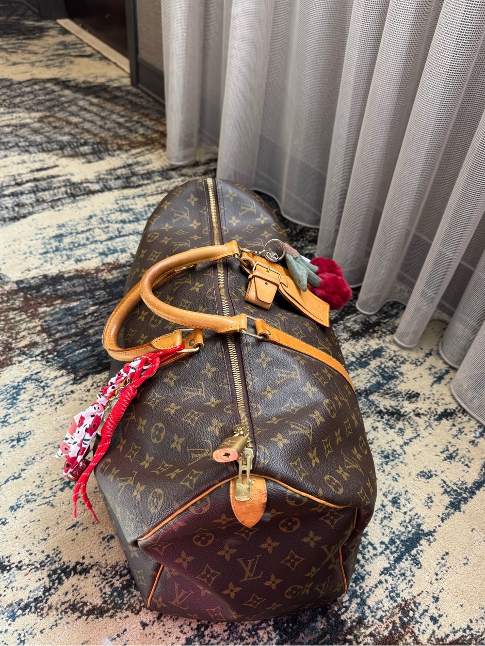 Louis Vuitton duffle bag Keepall 50 - Picture 2 of 12
